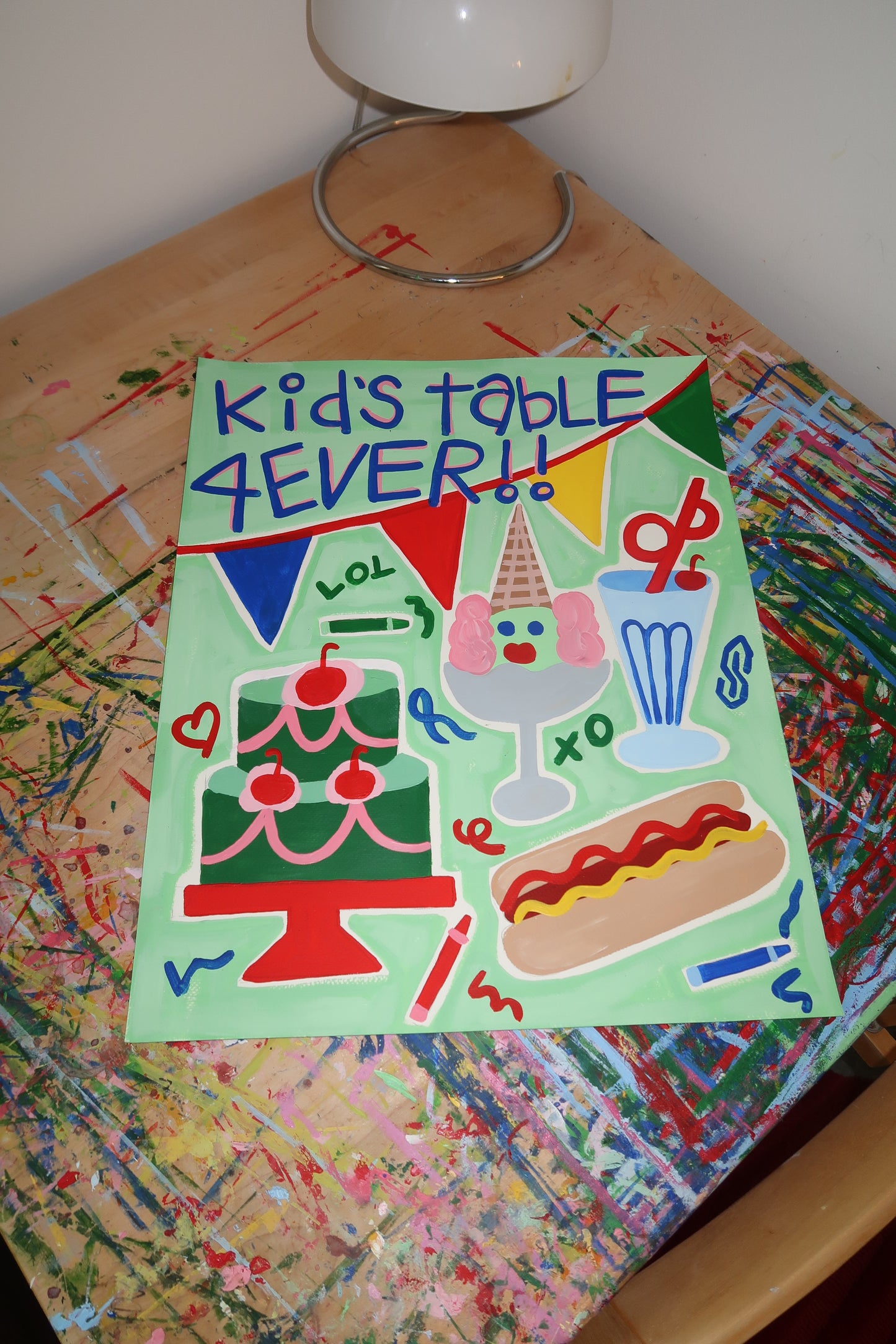 KIDS TABLE FOREVER