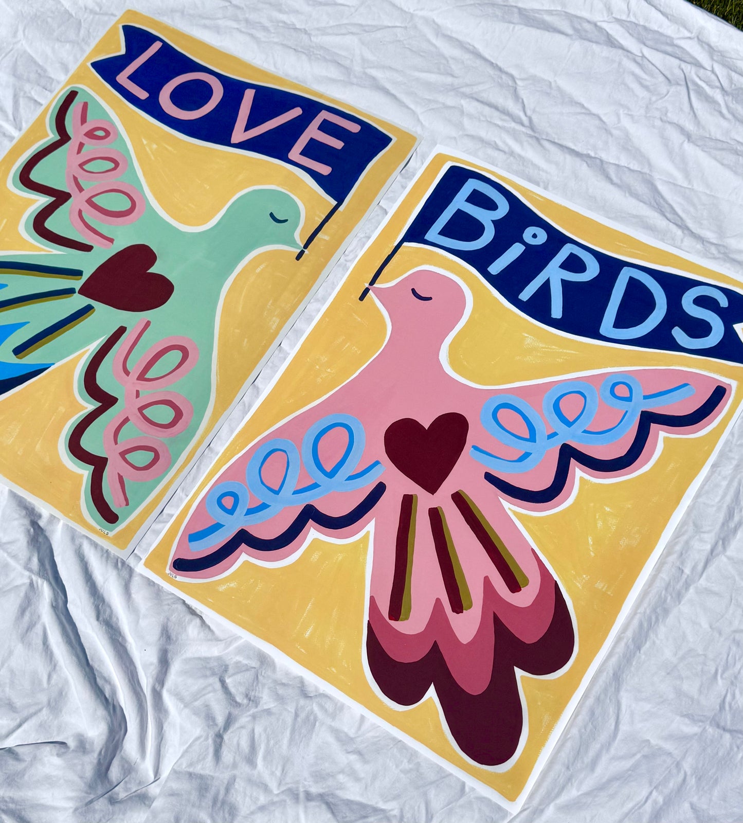 "Love Bird" Pair