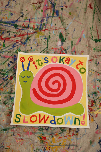 Playful Snail