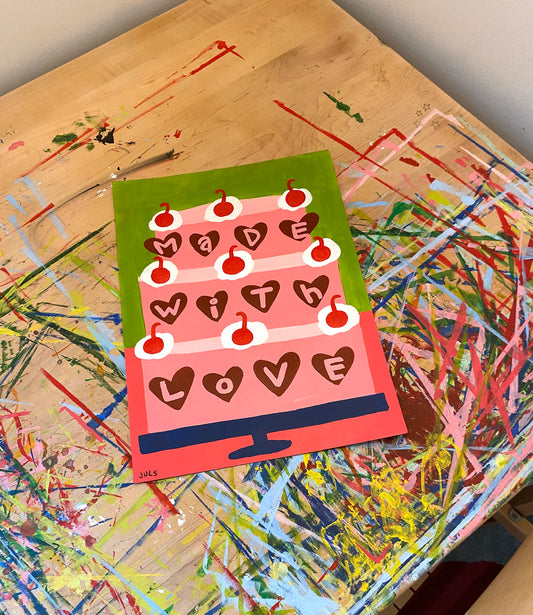 MADE WITH LOVE CAKE