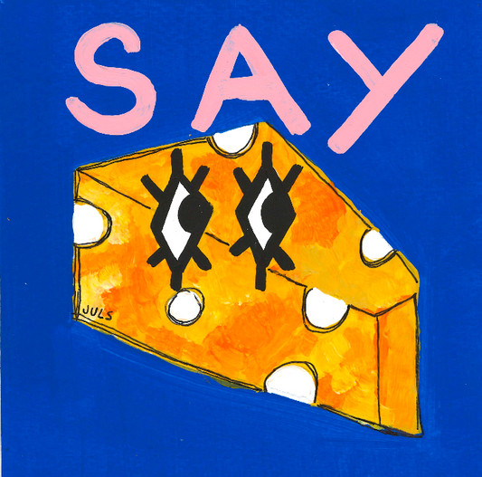 "SAY CHEESE" (PAIR)
