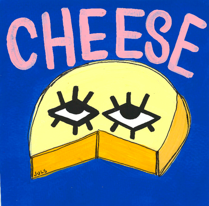 "SAY CHEESE" (PAIR)