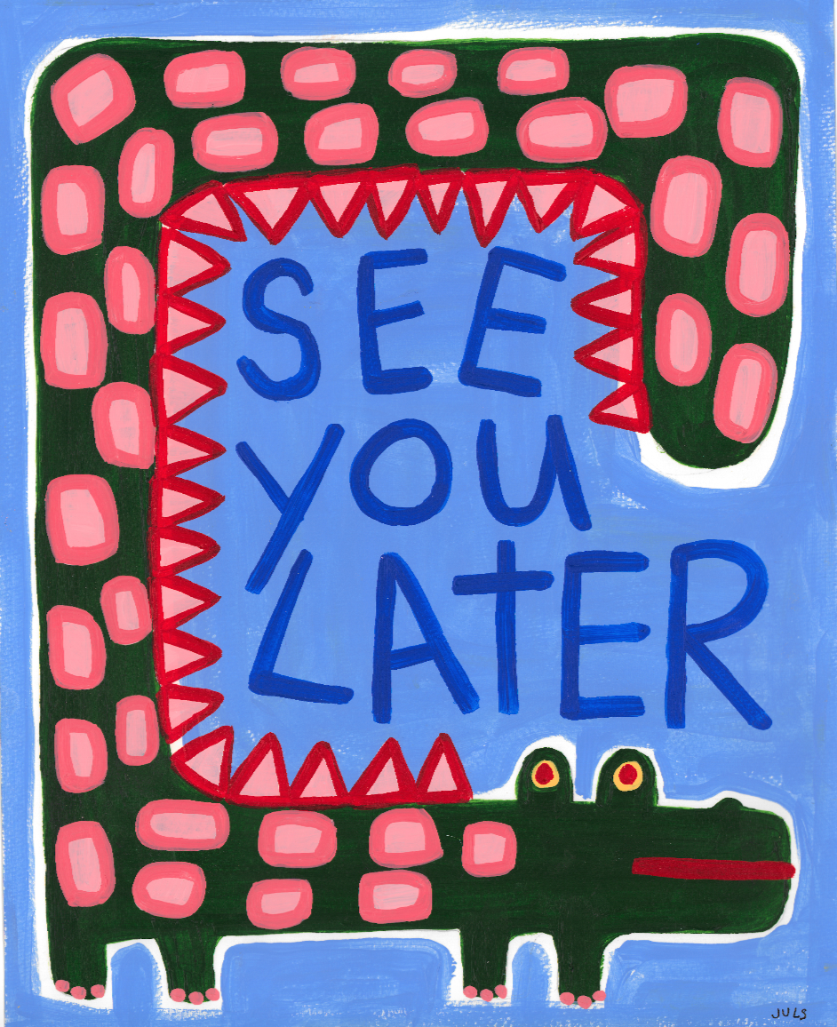 SEE YOU LATER ALLIGATOR PAIR