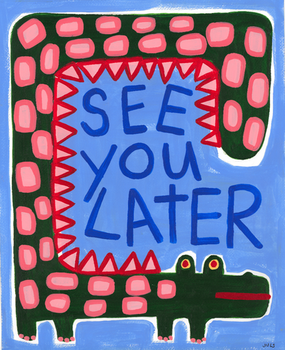 SEE YOU LATER ALLIGATOR PAIR