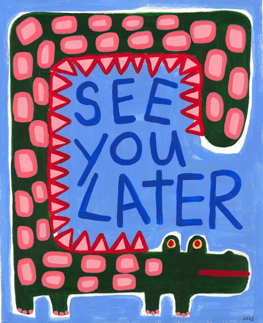 SEE YOU LATER ALLIGATOR PAIR