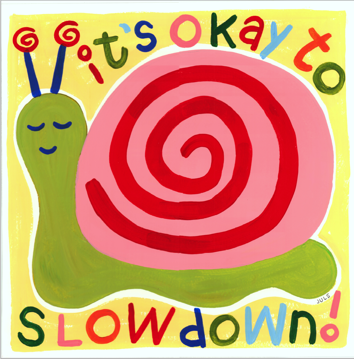 Playful Snail